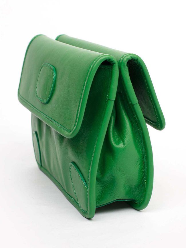 Сумка шкіряна крос-боді Italian Bags 11725 11725_green фото