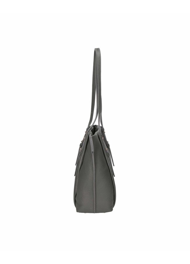 Деловая кожаная сумка Italian Bags 4220 4220_gray фото