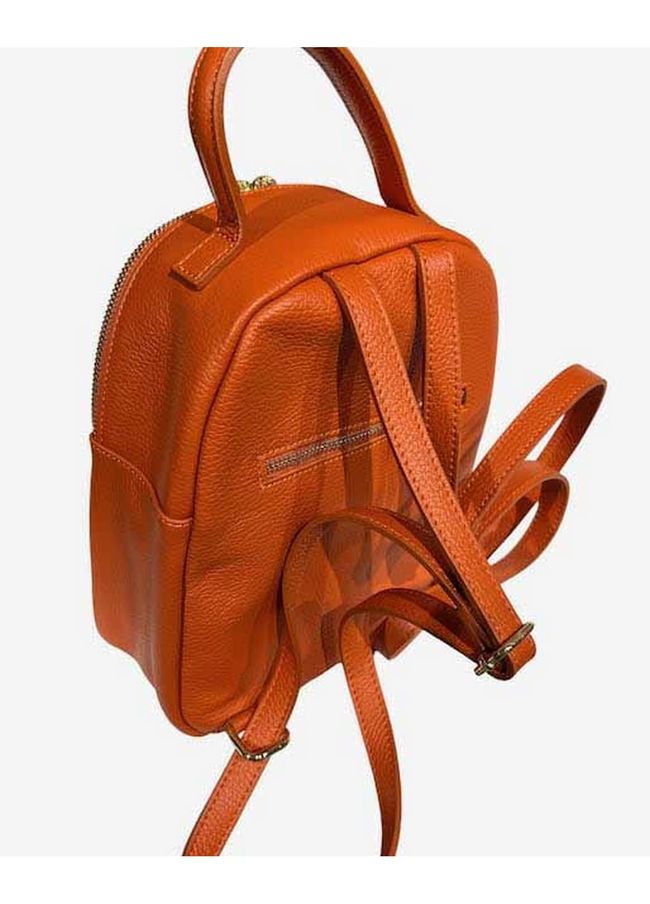 Рюкзак кожаный Italian Bags 11955 Оранжевый 11955_orange фото