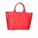Большая кожаная сумка шоппер Italian Bags san0084 san0084_red фото 4