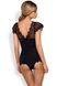 Bodysuit Obsessive Moketta Black S/M