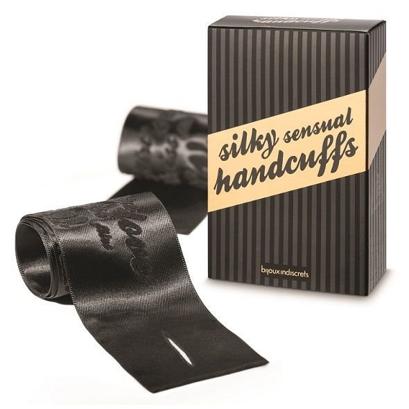 Наручники-стрічка Bijoux Indiscrets - Silky Sensual Handcuffs SO2328 фото