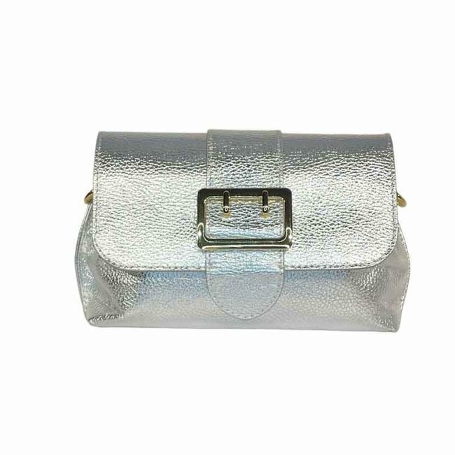 Клатч шкіряний Italian Bags 11696 11696_silver фото