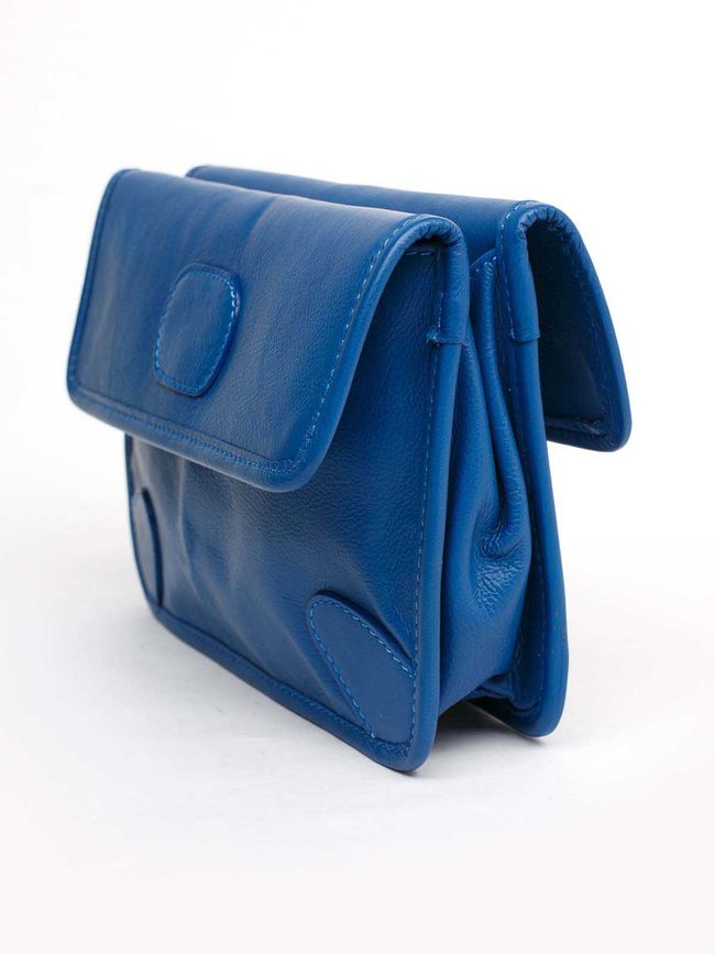 Сумка кожаная кросс-боди Italian Bags 11725 11725_blue фото