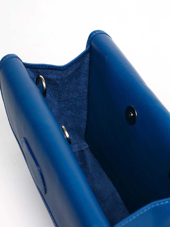 Сумка шкіряна крос-боді Italian Bags 11725 11725_blue фото