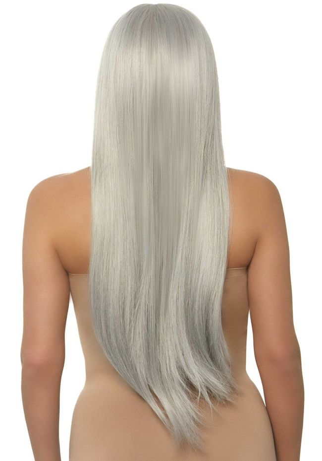 Перука Leg Avenue Long straight center part wig Grey One Size