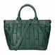 Большая кожаная сумка шоппер Italian Bags san0084 san0084_green фото 4