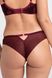 Brazilian panties Samanta Adelina M300, Рубиновый, L