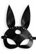 Кожаная маска Зайки Art of Sex Bunny mask One Size Черная SO9644 фото 1