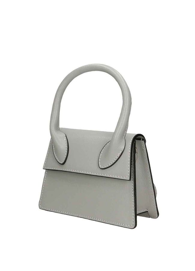 Стильна шкіряна сумка Italian Bags 110082 110082_gray фото