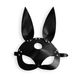 Кожаная маска Зайки Art of Sex Bunny mask One Size Черная SO9644 фото 3