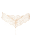 Sexy Lace Thong with Pearls Bracli Classic Pearl Paris CLI001M photo