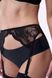 Garter Belt Lace Julimex Daisy, Black, XL