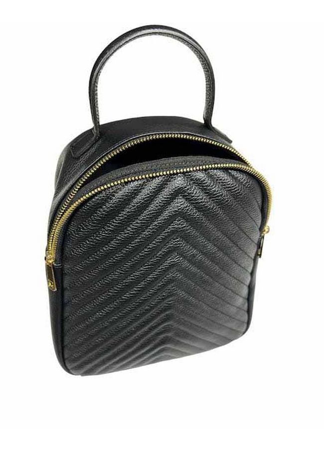 Рюкзак шкіряний Italian Bags 11955 Чорний 11955_black фото