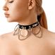 Art of Sex Bonita Genuine Leather Choker, Black, ONE SIZE, ONE SIZE