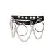 Art of Sex Bonita Genuine Leather Choker, Black, ONE SIZE, ONE SIZE