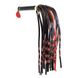 Flogger LOCKINK SEVANDA Red & Black Braided Tail Flogger, Черный/красный