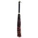 Флоггер LOCKINK SEVANDA Red & Black Braided Tail Flogger Черно-красный SX0876 фото 3