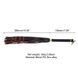 Флоггер LOCKINK SEVANDA Red & Black Braided Tail Flogger Черно-красный SX0876 фото 8