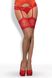 Obsessive Secred Belt Stockings Flesh Red S/M