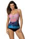 One-piece swimsuit Marko Valentina 439-3 Multi-colored 4XL