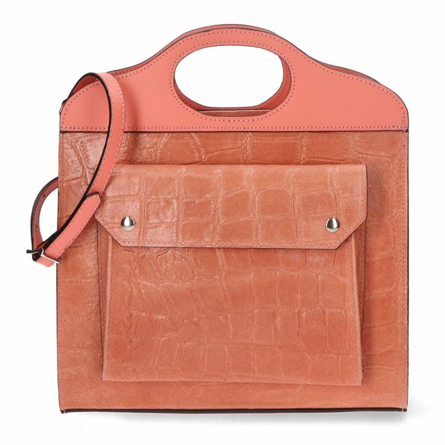 Деловая кожаная сумка Italian Bags 11100 11100_corale фото