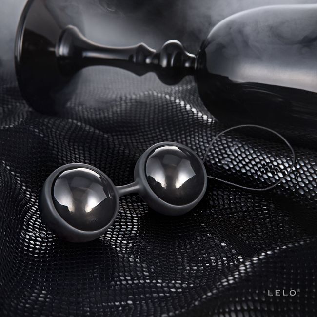 Вагінальні кульки LELO Beads Noir Чорні SO8685 фото