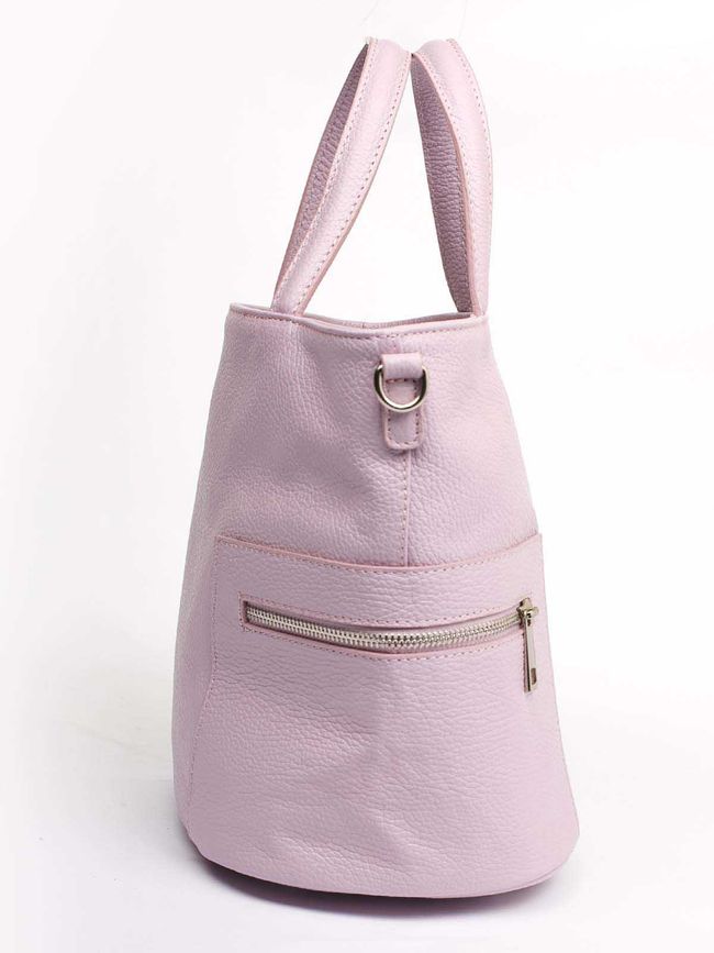 Ділова шкіряна сумка Amelie Pelletteria 111074 111074_roze фото