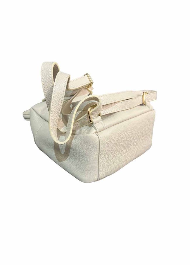 Рюкзак шкіряний Italian Bags 11955 Світло-бежевий 11955_beige фото