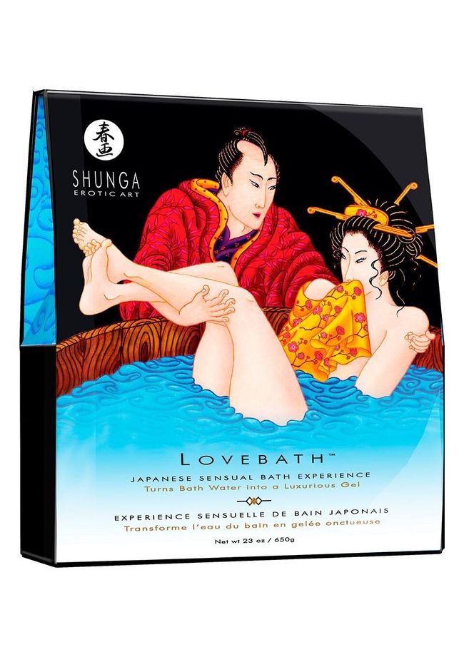 Гель для ванни Shunga LOVEBATH  650гр, робить воду ароматним желе зі SPA ефектом SO2543 фото