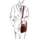 Чоловіча шкіряна сумка через плече Tuscany Leather TL141300 JASON, Світло-коричневий