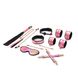 БДСМ-набір Liebe Seele Vivid Sakura 8 Pieces Set (8 аксесуарів) екошкіра на оксамитовій основі SO9502 фото 2