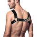 Feral Feelings Bulldog Harness Mens Chest Harness, Black, ONE SIZE, ONE SIZE