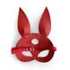 Кожаная маска Зайки Art of Sex Bunny mask One Size Красный SO9645 фото 5