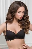 Бюстгальтер push up Jasmine Kori Чорний 75C MR10024 фото