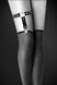 Гартер на ногу Bijoux Pour Toi - WITH HEART сексуальна підв'язка з сердечком, екошкіра SO2222 фото 2