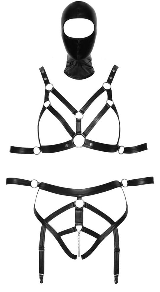 Orion Strap+Mask Set 2480492, Black, L