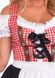 Ролевой костюм баварской девушки Leg Avenue Beer Garden Babe Черно-бело-красный L SO7925 фото 12