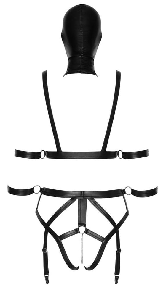 Orion Strap+Mask Set 2480492, Black, L