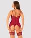 Чуттєвий корсет і стринги Obsessive Rosalyne corset 81983 фото 2