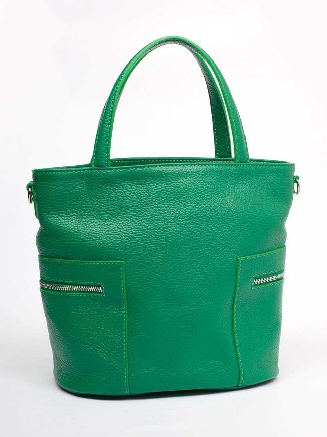 Ділова шкіряна сумка Amelie Pelletteria 111074 111074_green фото