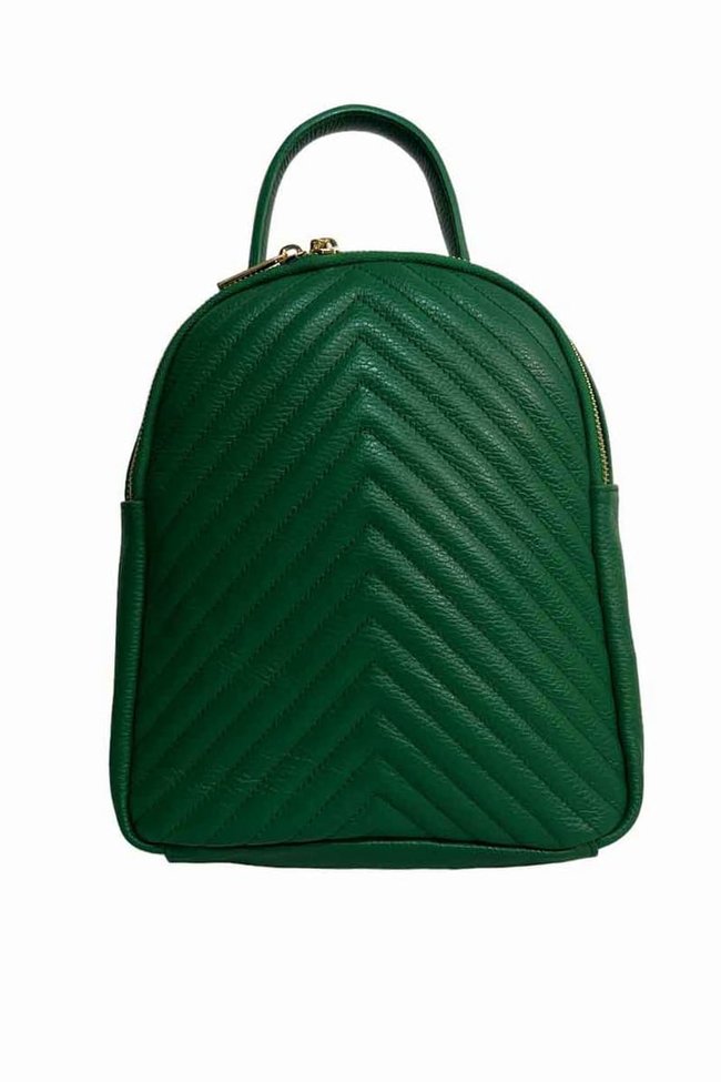 Рюкзак кожаный Italian Bags 11955 Зеленый 11955_green фото
