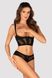 Open set Obsessive Chic Amoria set otwarty Black XS/S