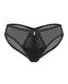 Transparent panties Obsessive Donarella Black XS/S