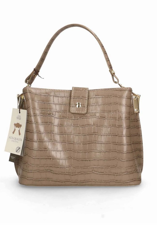 Кожаная женская сумка Italian Bags 556024 556024_taupe фото