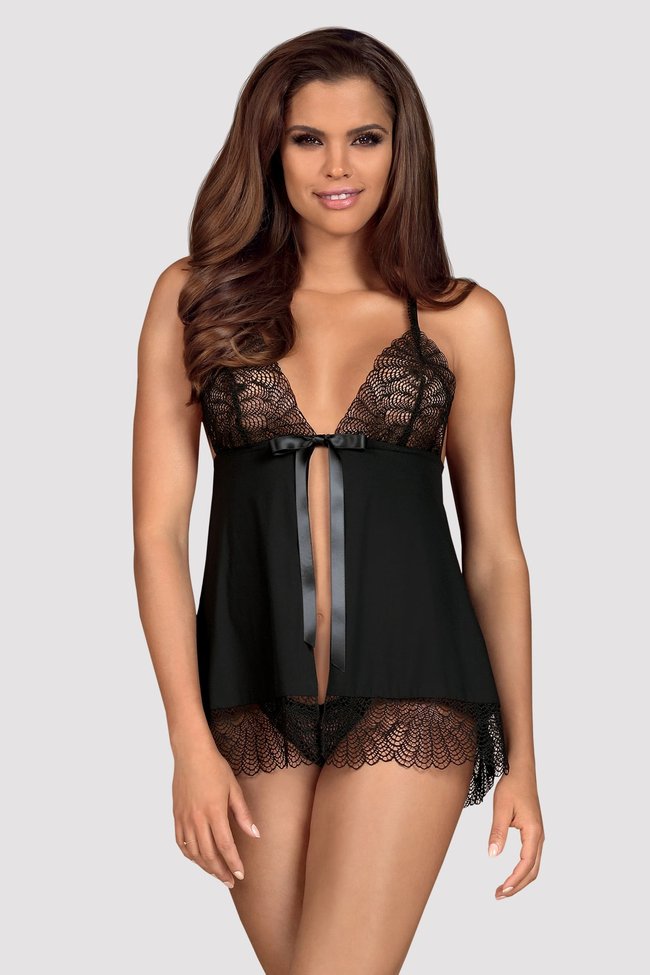 Obsessive Chiccanta babydoll black S/M