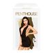 Penthouse Heart Rob Mini Dress Black S/M