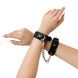 Eco-leather handcuffs Art of Sex Handcuffs Emoji Black One Size