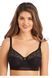 Soft bra with lace VOVA V48411 Paola Black 80C