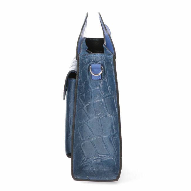 Ділова шкіряна сумка Italian Bags 11100 11100_blue фото